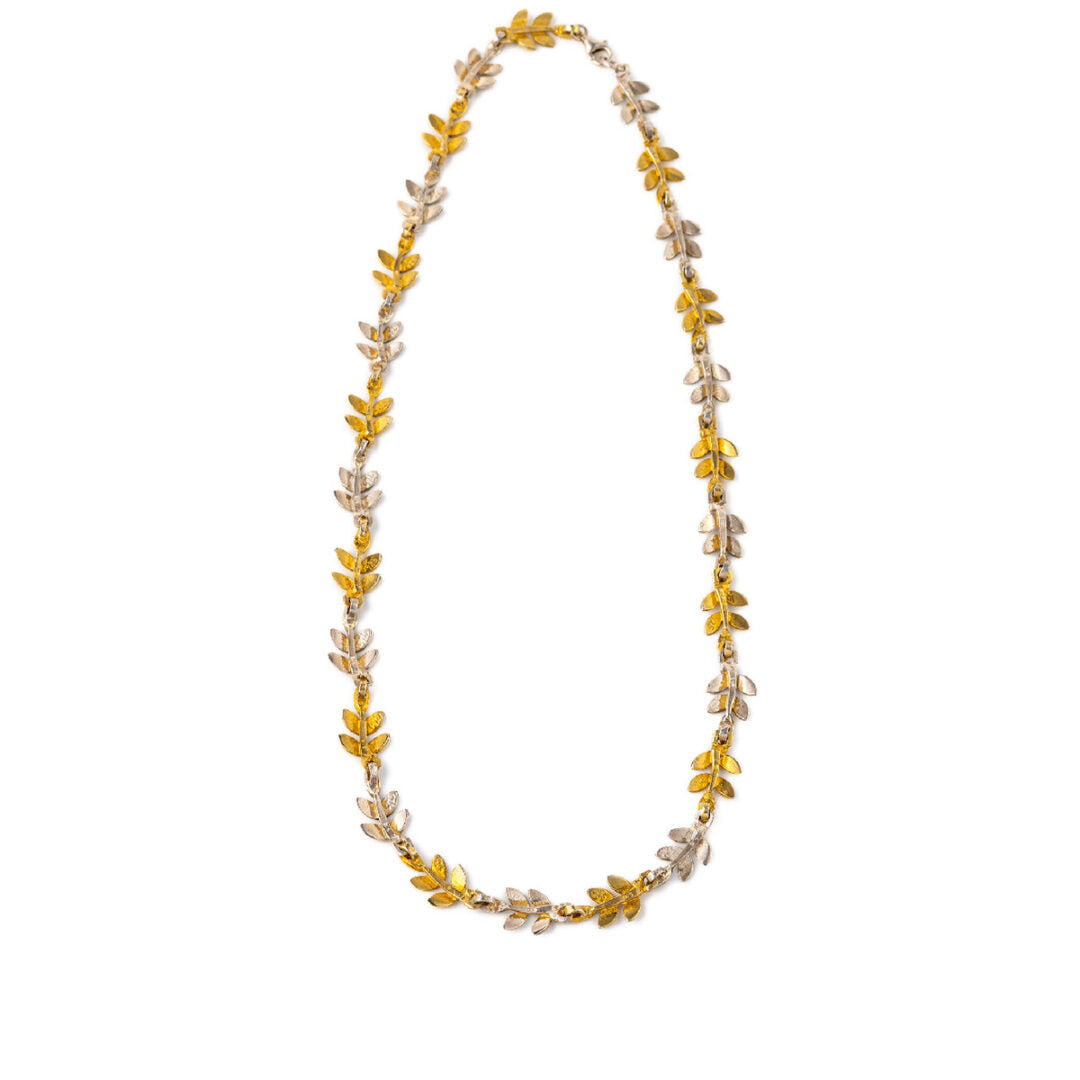 Olive leaves necklace