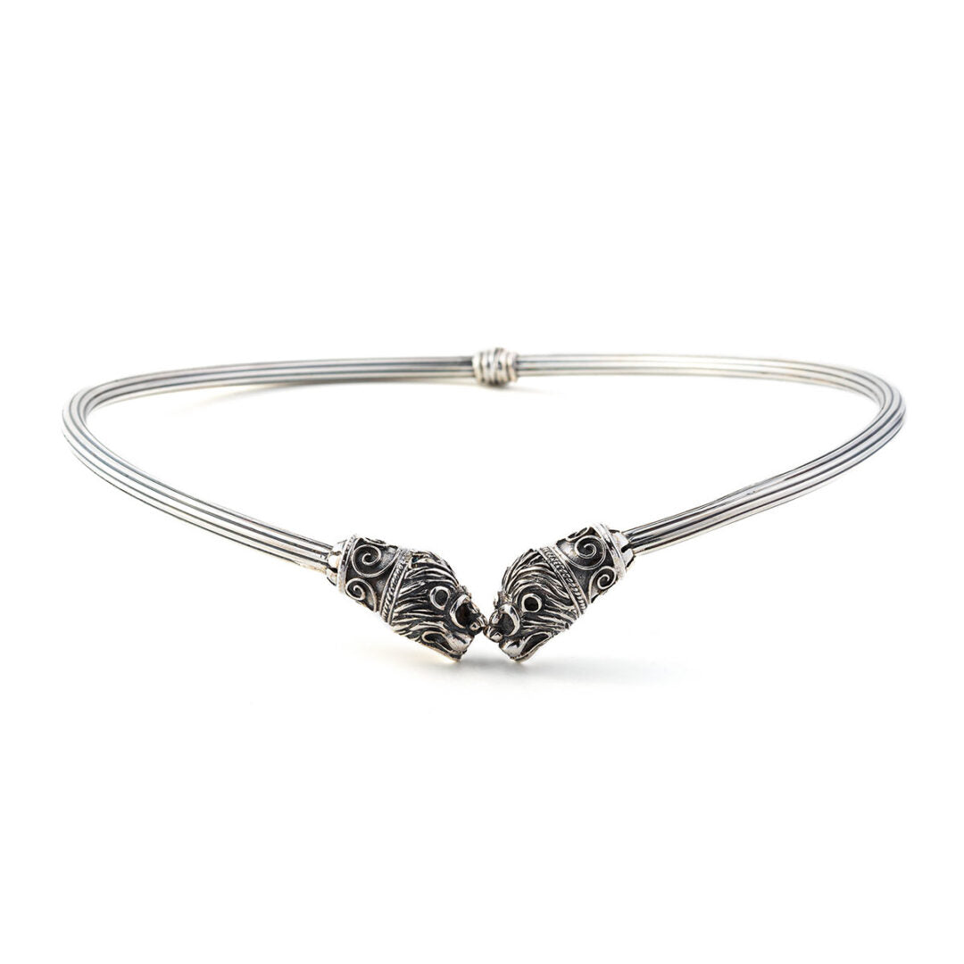 Lion Head Necklace – 925 Sterling Silver