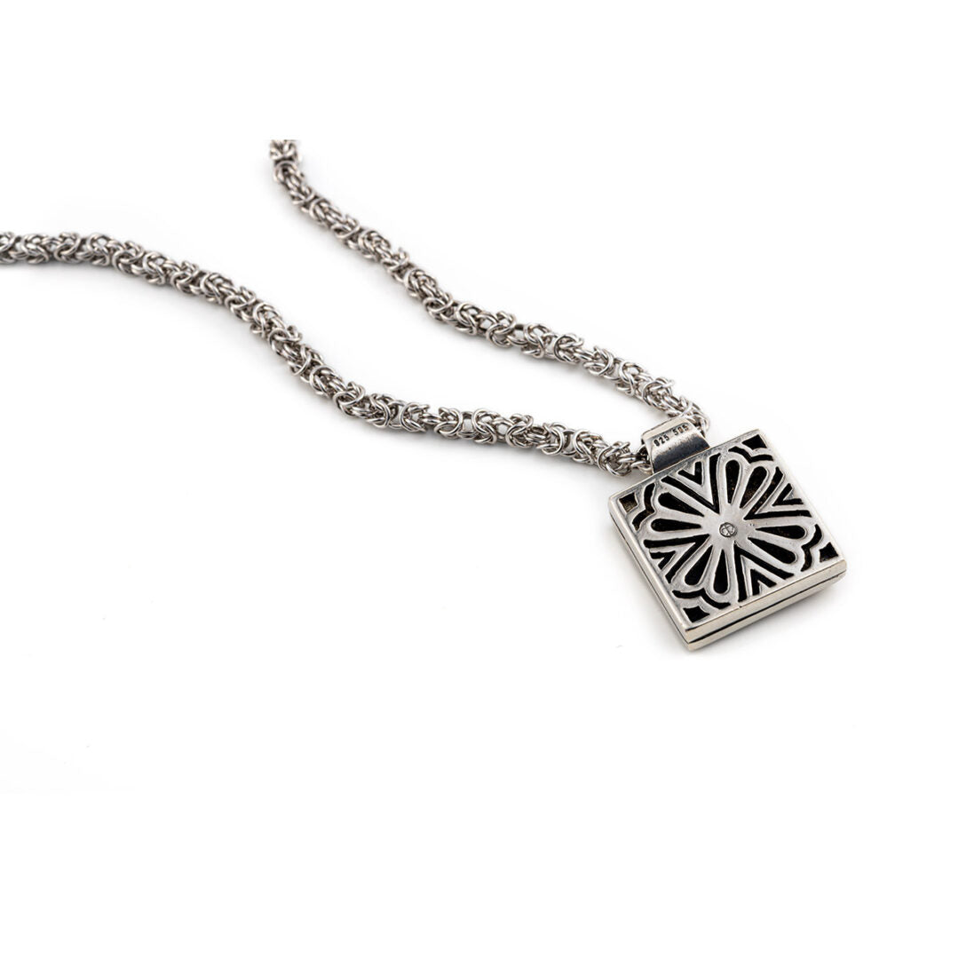 Alexander the Great Pendant - 14K Gold and Sterling Silver