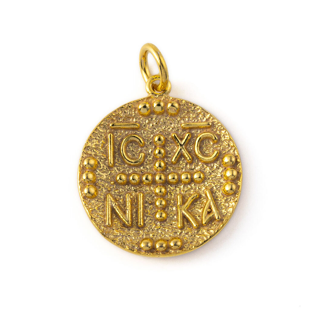 Constantinato Pendant - 925 Sterling Silver and Gold Plated