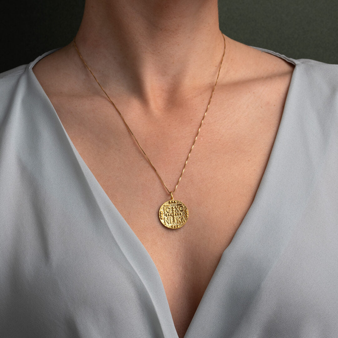Constantinato Pendant - 925 Sterling Silver and Gold Plated