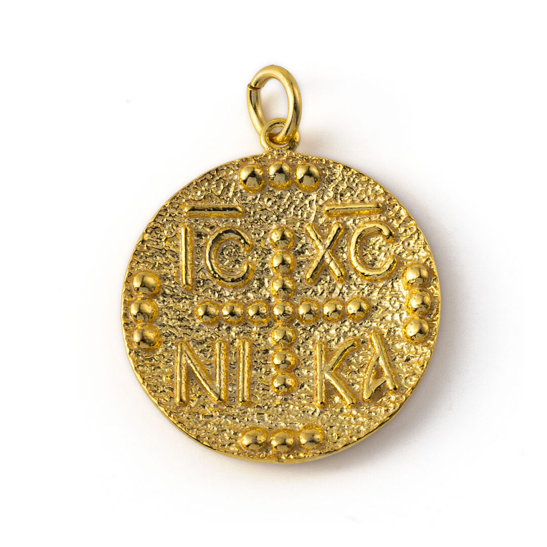 Constantinato Pendant - 925 Sterling Silver and Gold Plated