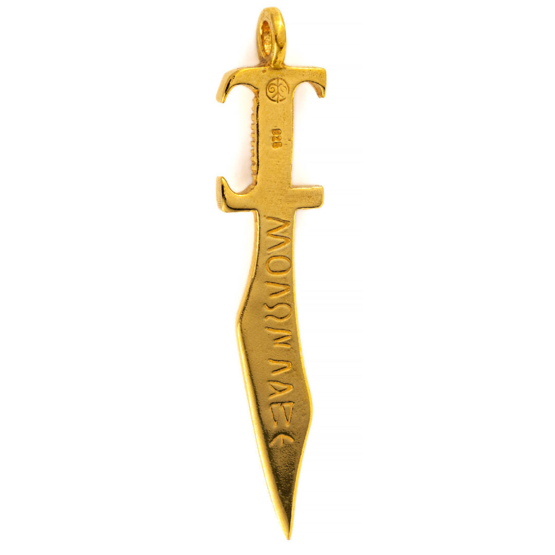 Leonidas Spartan Sword Pendant