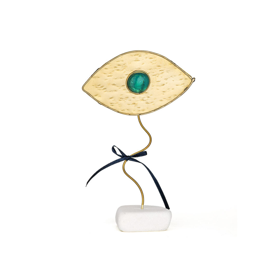 Good Luck Evil Eye Décor Stand on Marble