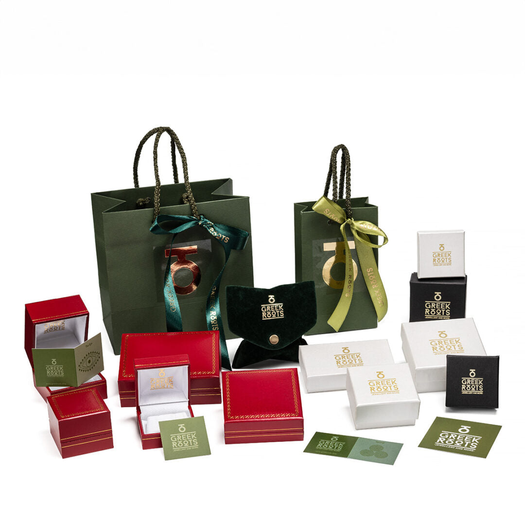 packaging jewelry Greek Roots