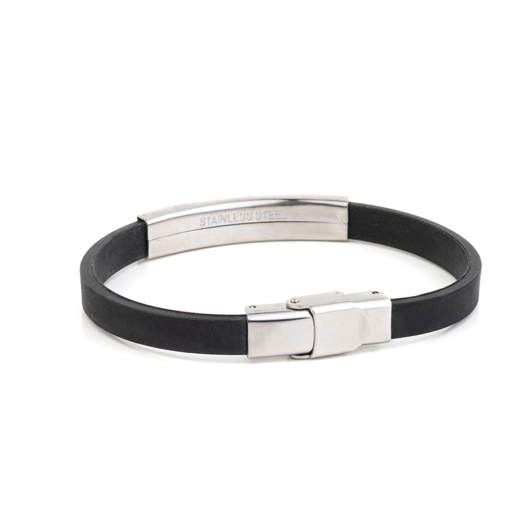 Stainless Steel Meander Bracelet