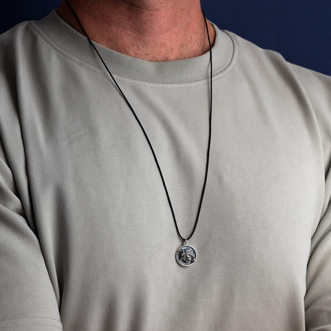 Medusa Necklace - 925 Sterling Silver