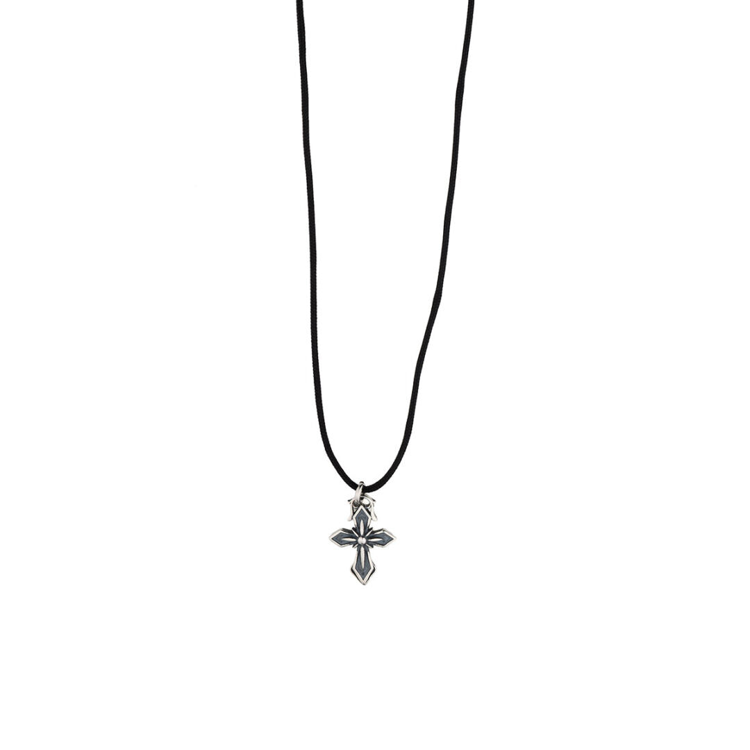 Jesus Cross Necklace - 925 Sterling Silver