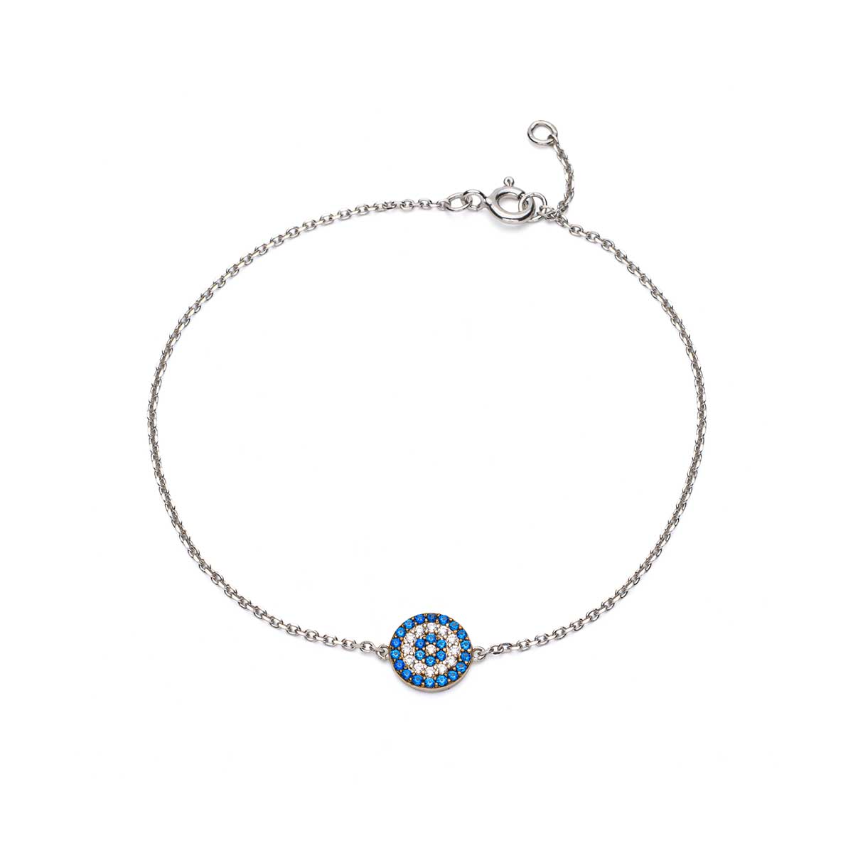 Evil Eye 925 Sterling Silver Bracelet