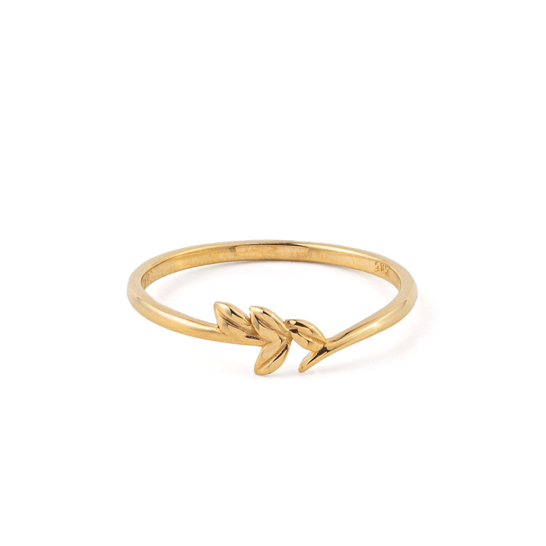 Olive Leaf Ring