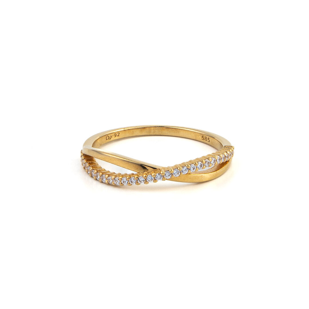 Eternity Ring – 14K Yellow Gold