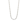 Figaro Chain in Stainless Steel and Gold Plated — Silver