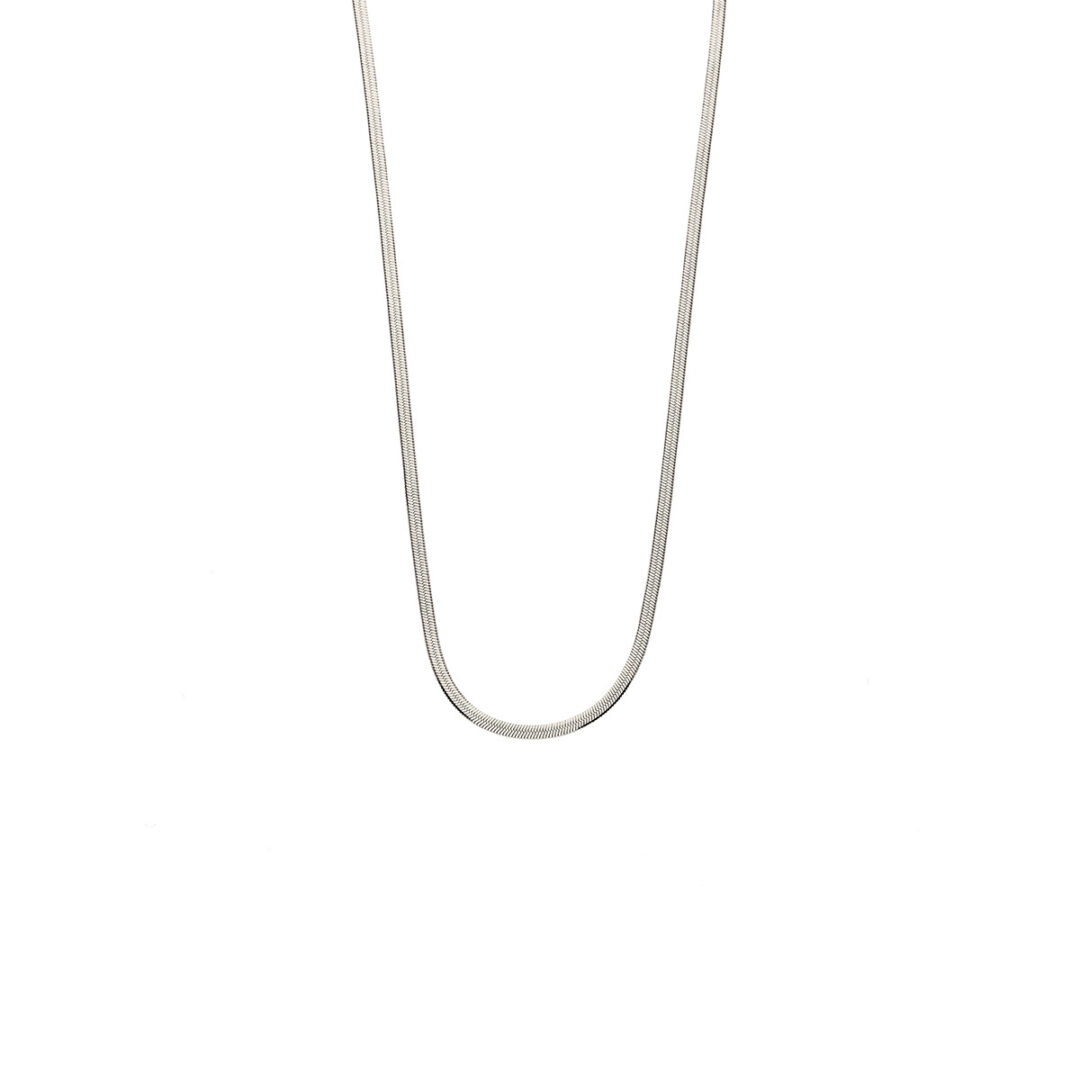 Snake Chain in Stainless Steel and Gold Plated
