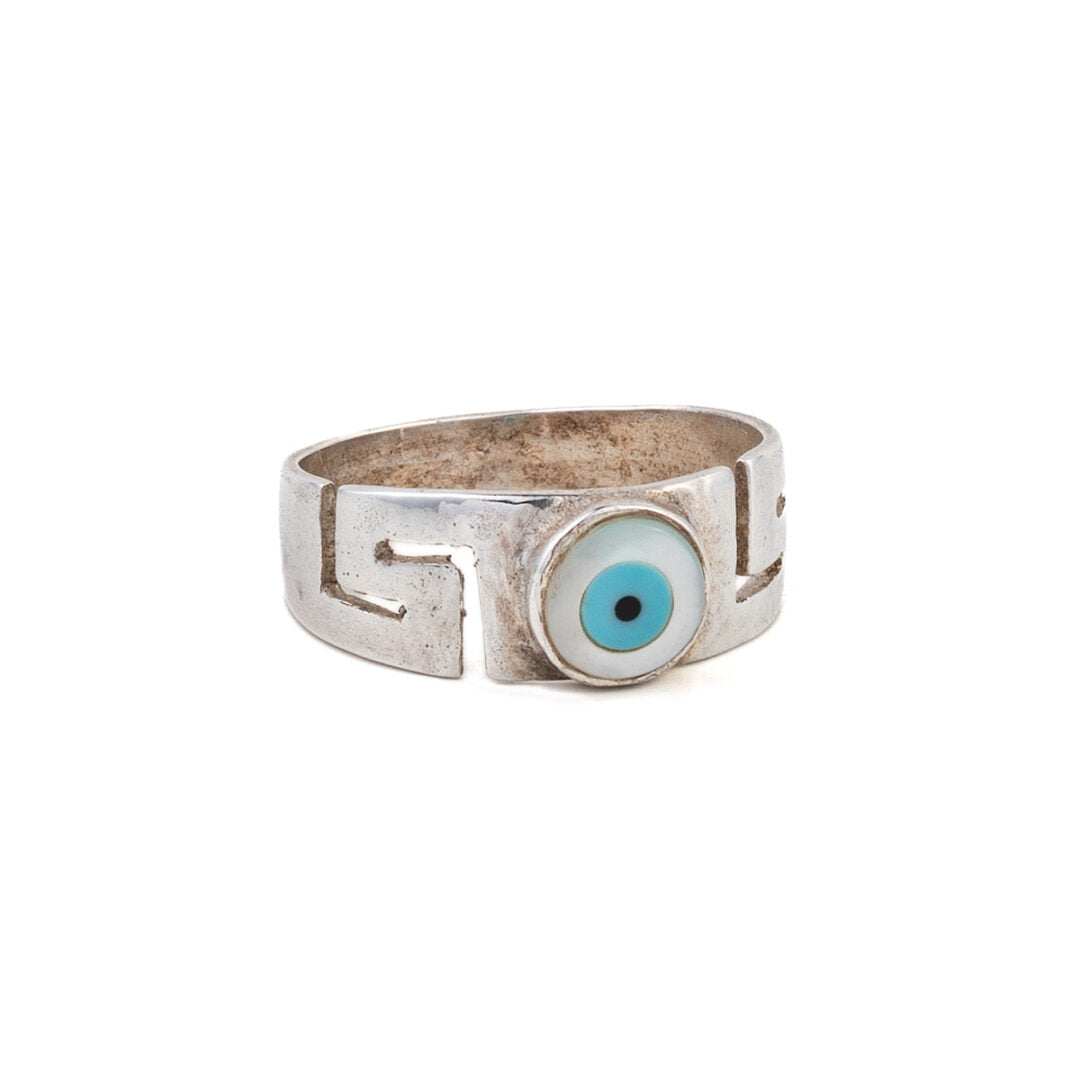 Meandros Fildisi Ring - 925 Sterling Silver