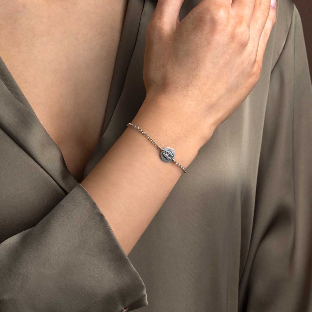 Owl Bracelet in 925 Sterling Silver
