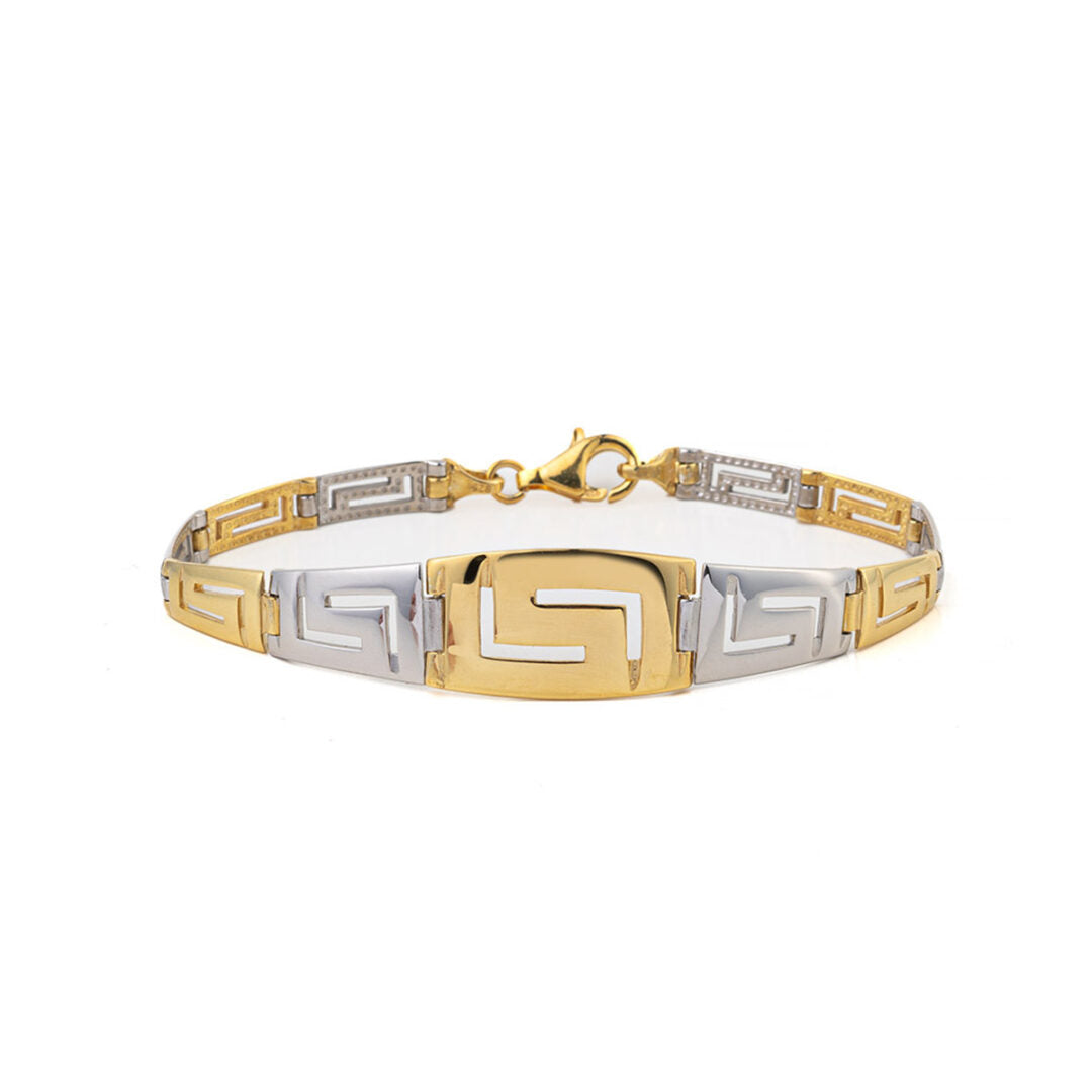 Meander-Greek Key Bracelet