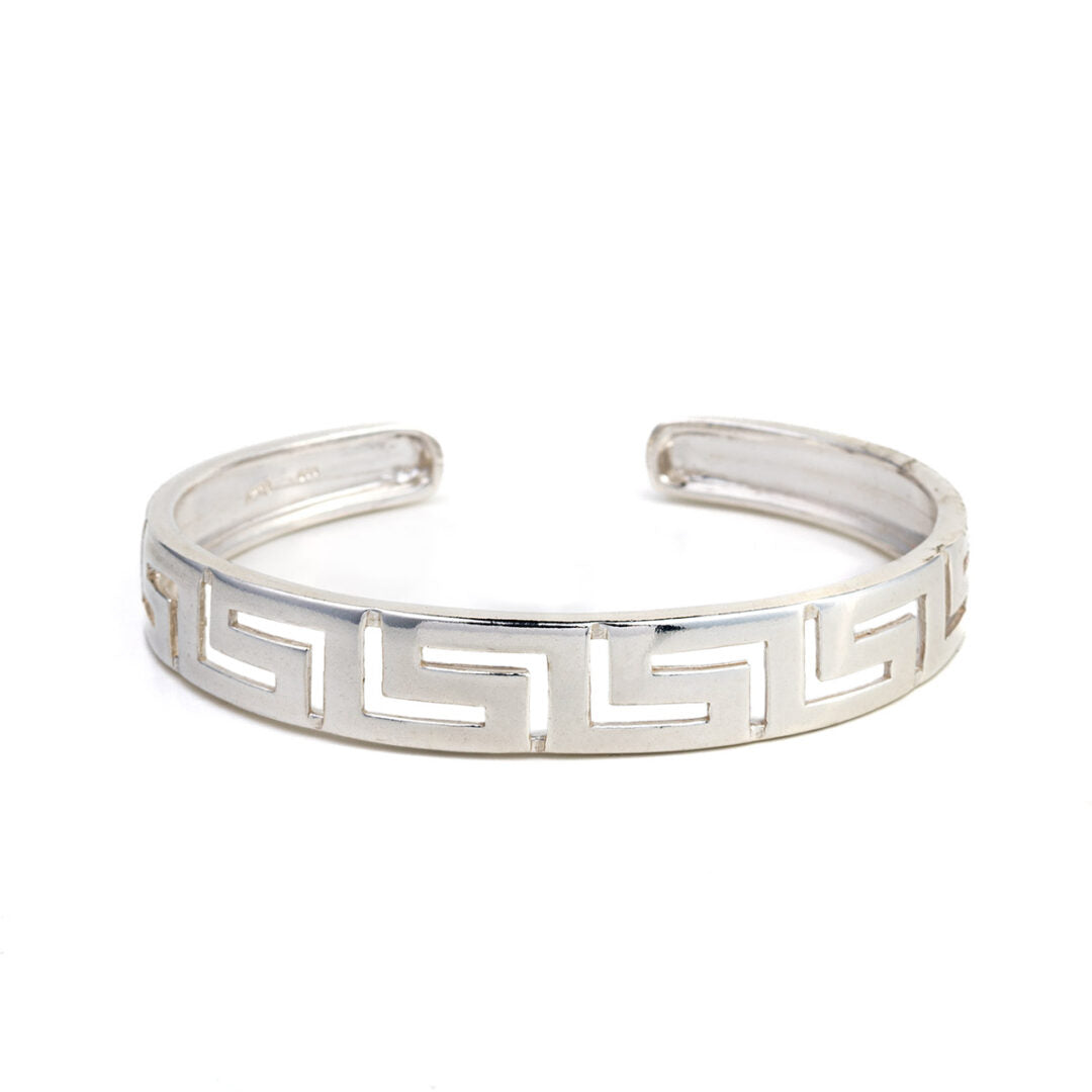 Greek Key Cuff Bracelet