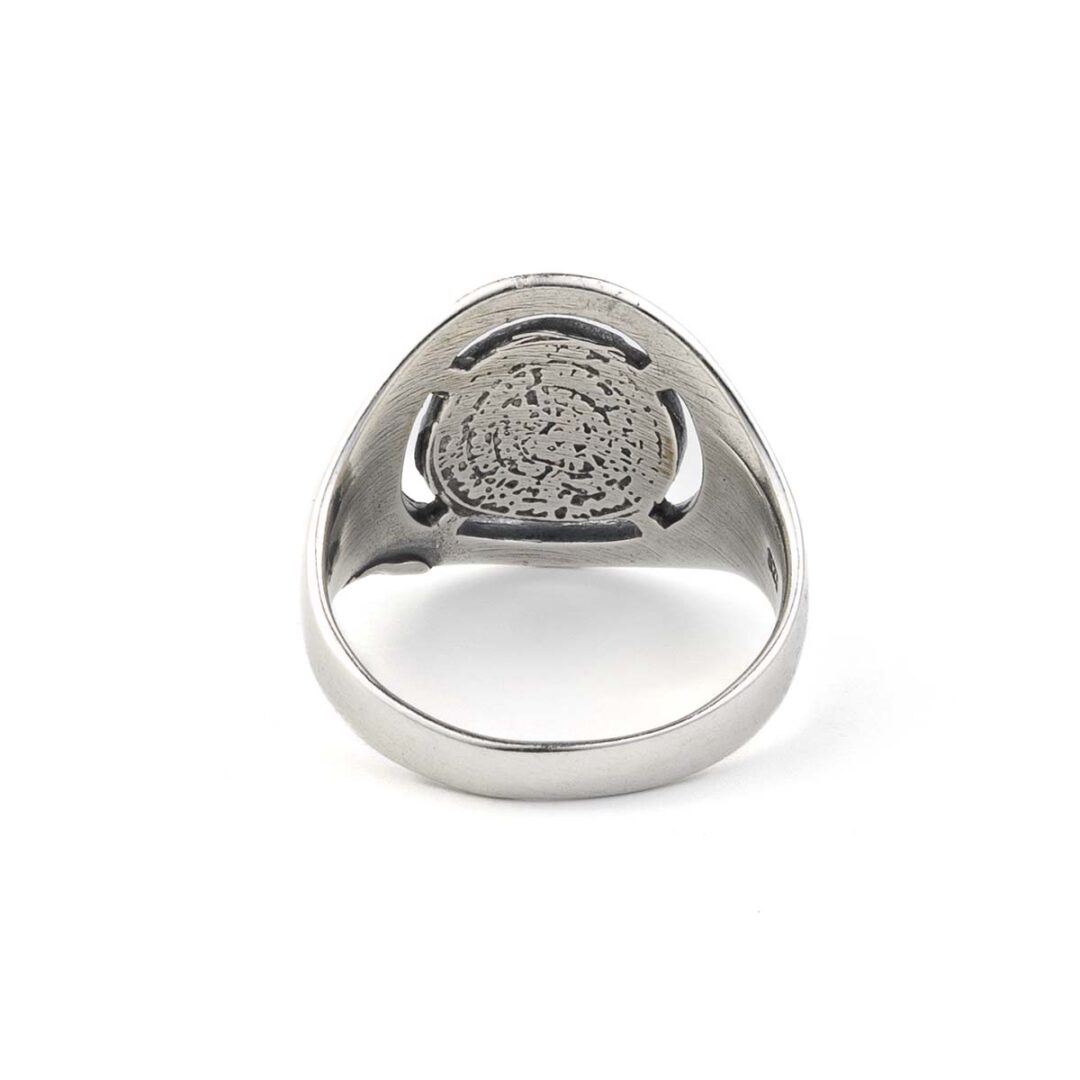 Silver Phaistos Ring