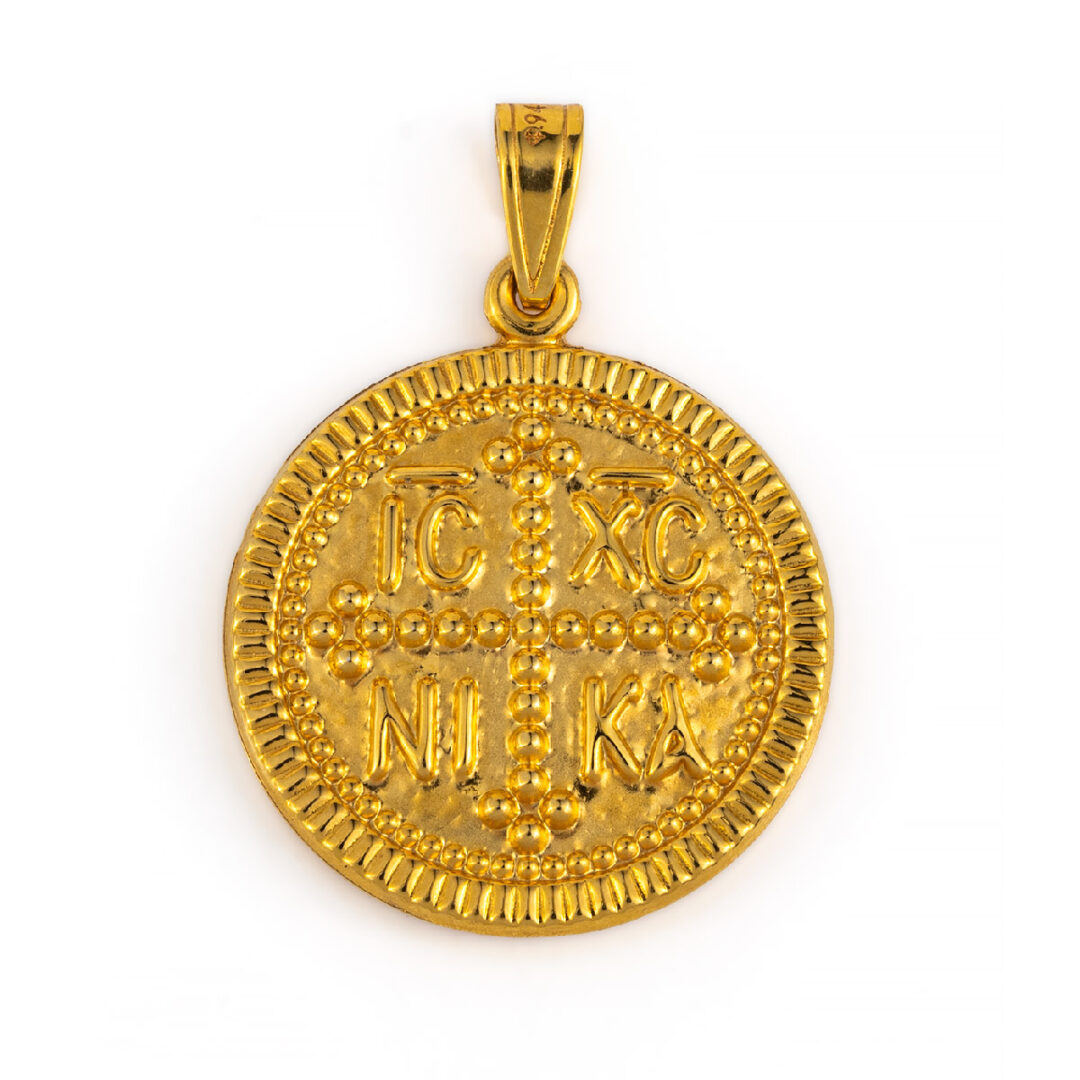 Constantinato Pendant in 14K Yellow Gold