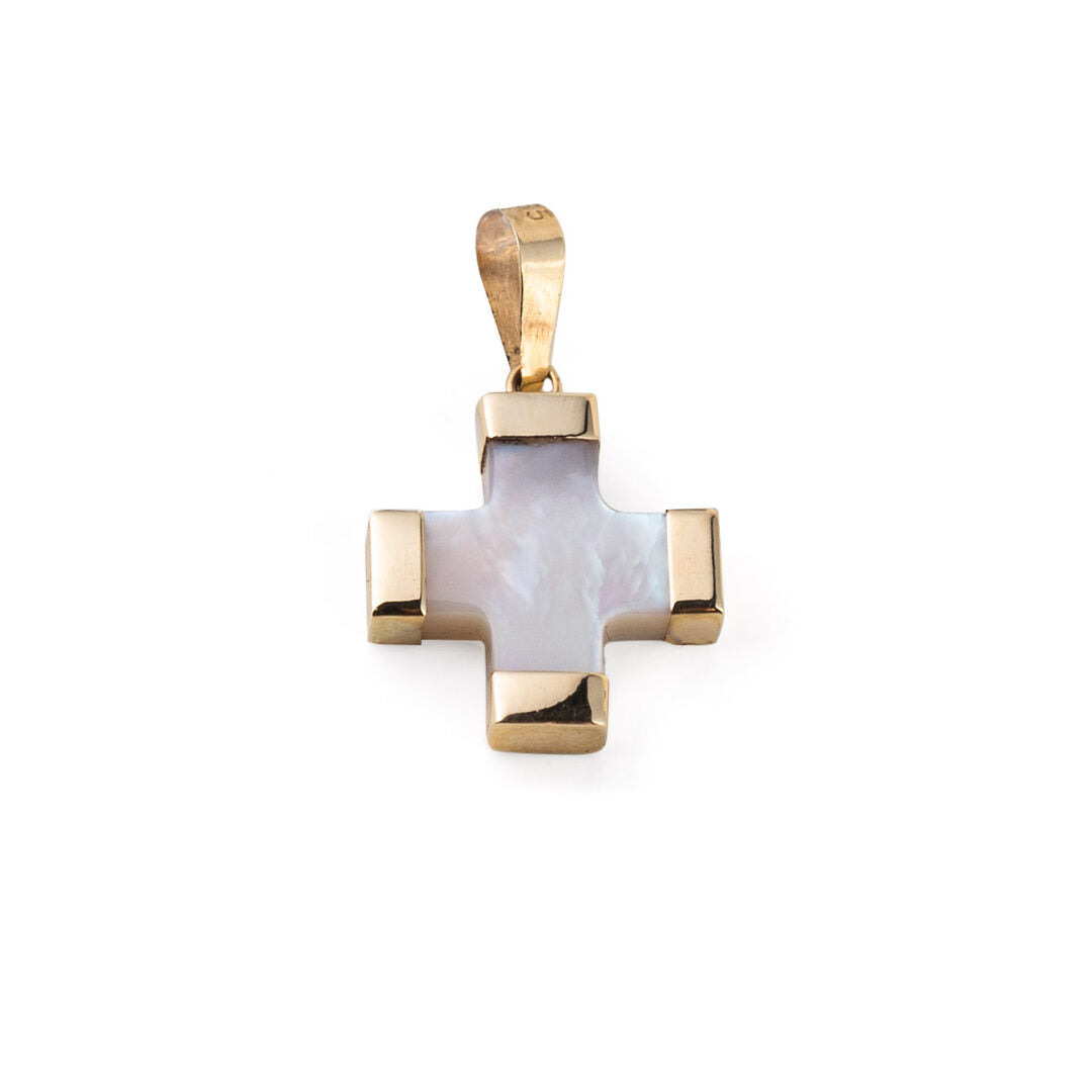 White Cross Pendant
