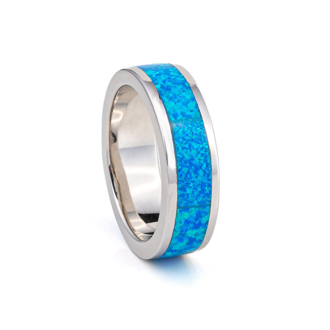 Opal Ring – 925 Sterling Silver