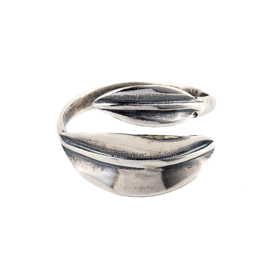 Olive Leaves Ring - 925 Sterling Silver