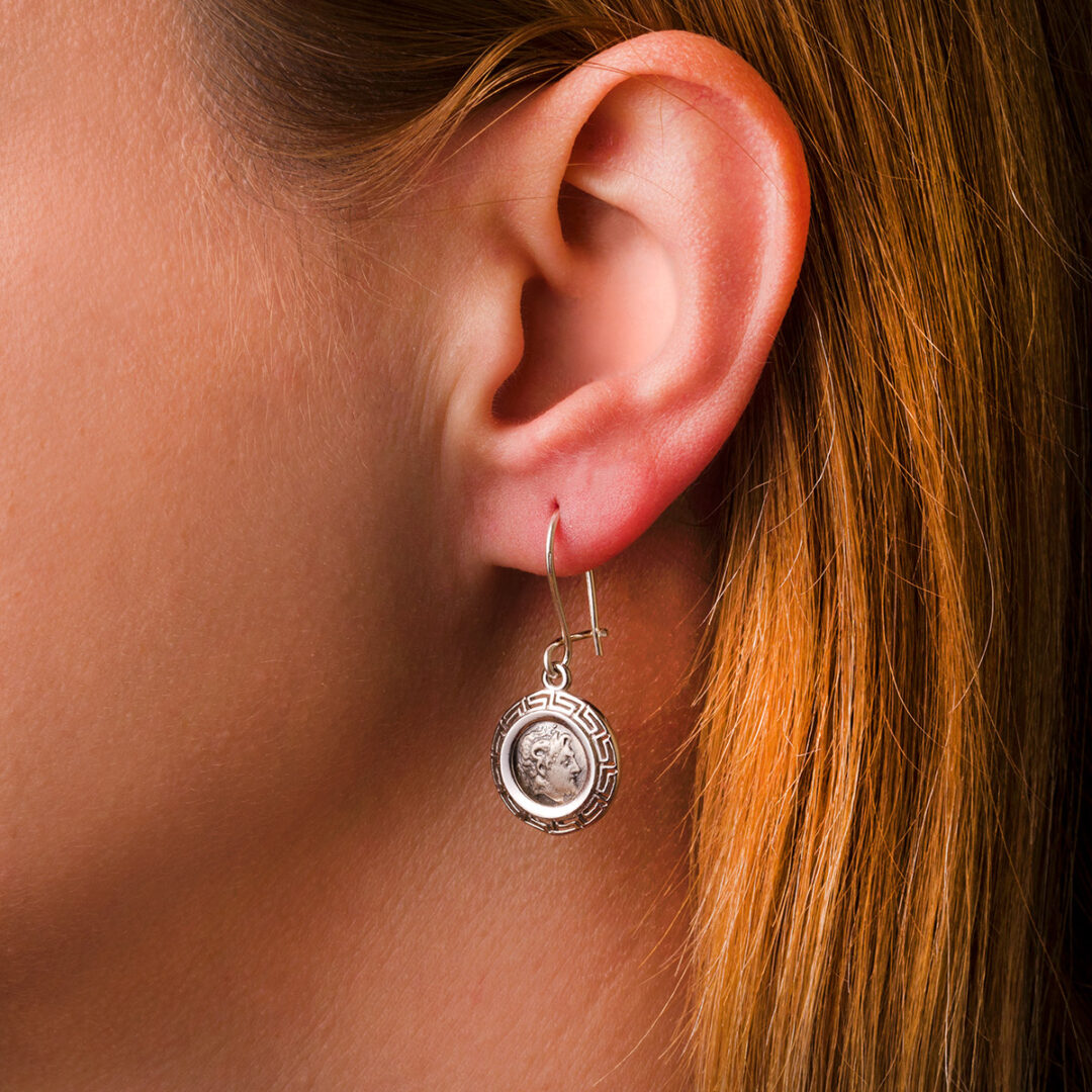 Alexander the Great Earrings - 925 Sterling Silver