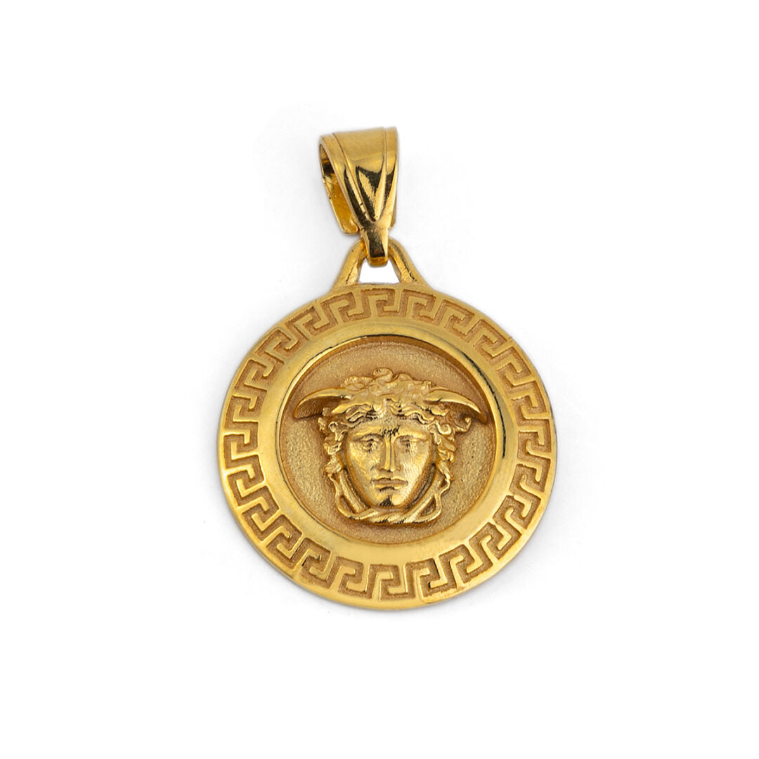 Medusa Pendant - Gold Plated Pendant