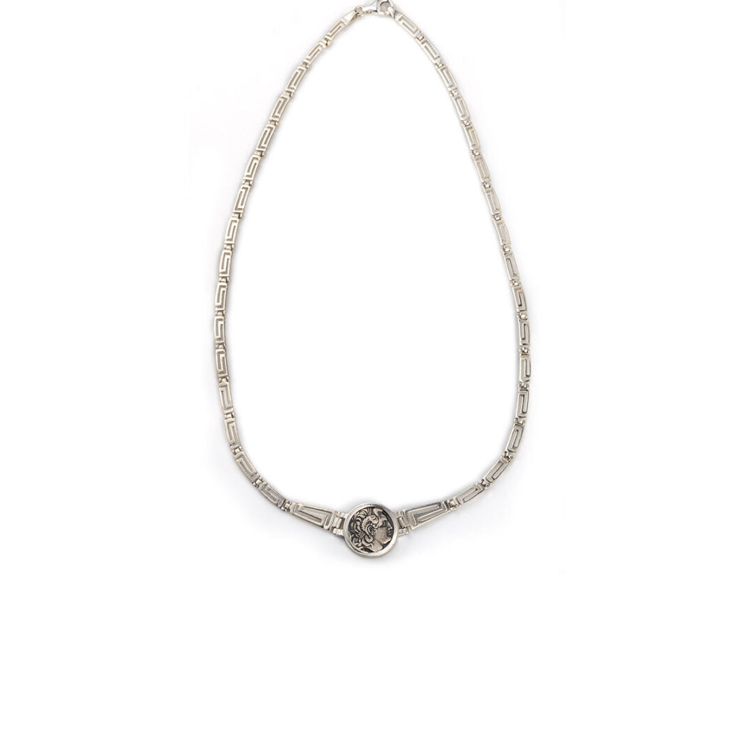 Alexander The Great Coin Necklace