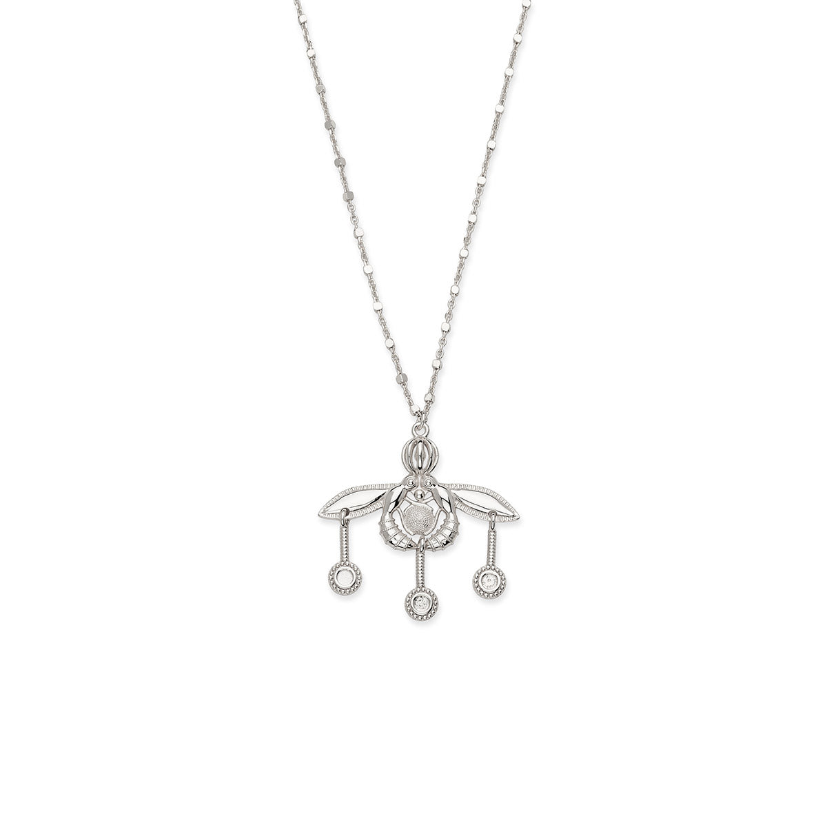 Minoan Honey Bee Necklace – 925 Sterling Silver