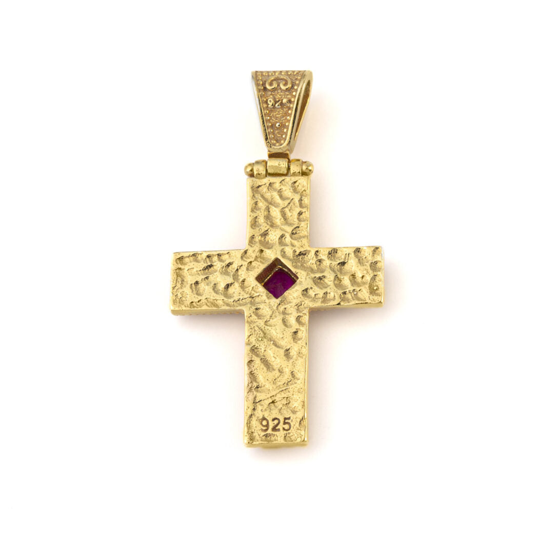 Βυζαντινός Σταυρός - Επιχρυσωμένο Ασήμι 925