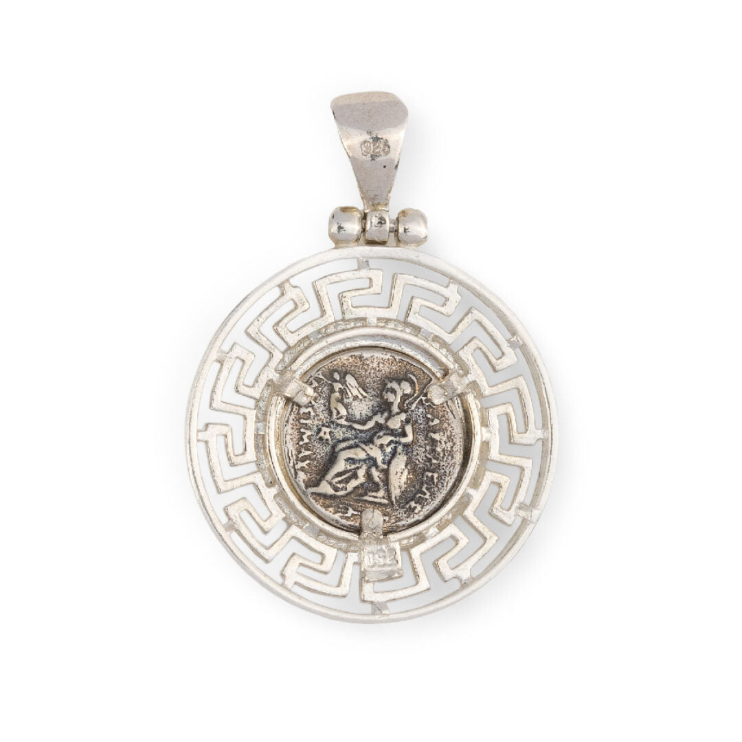 Alexander the Great Coin Pendant - Sterling Silver