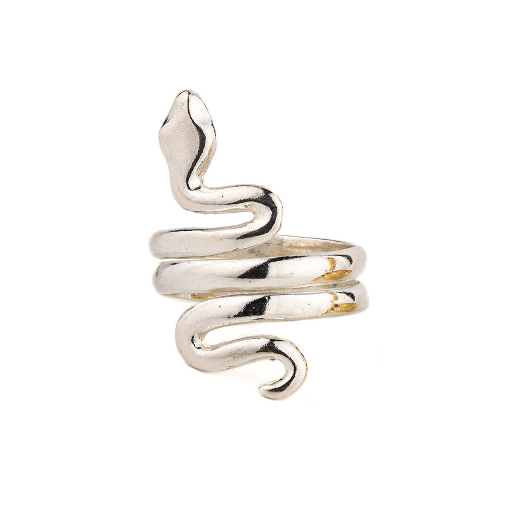 Snake Ring – Sterling Silver 925
