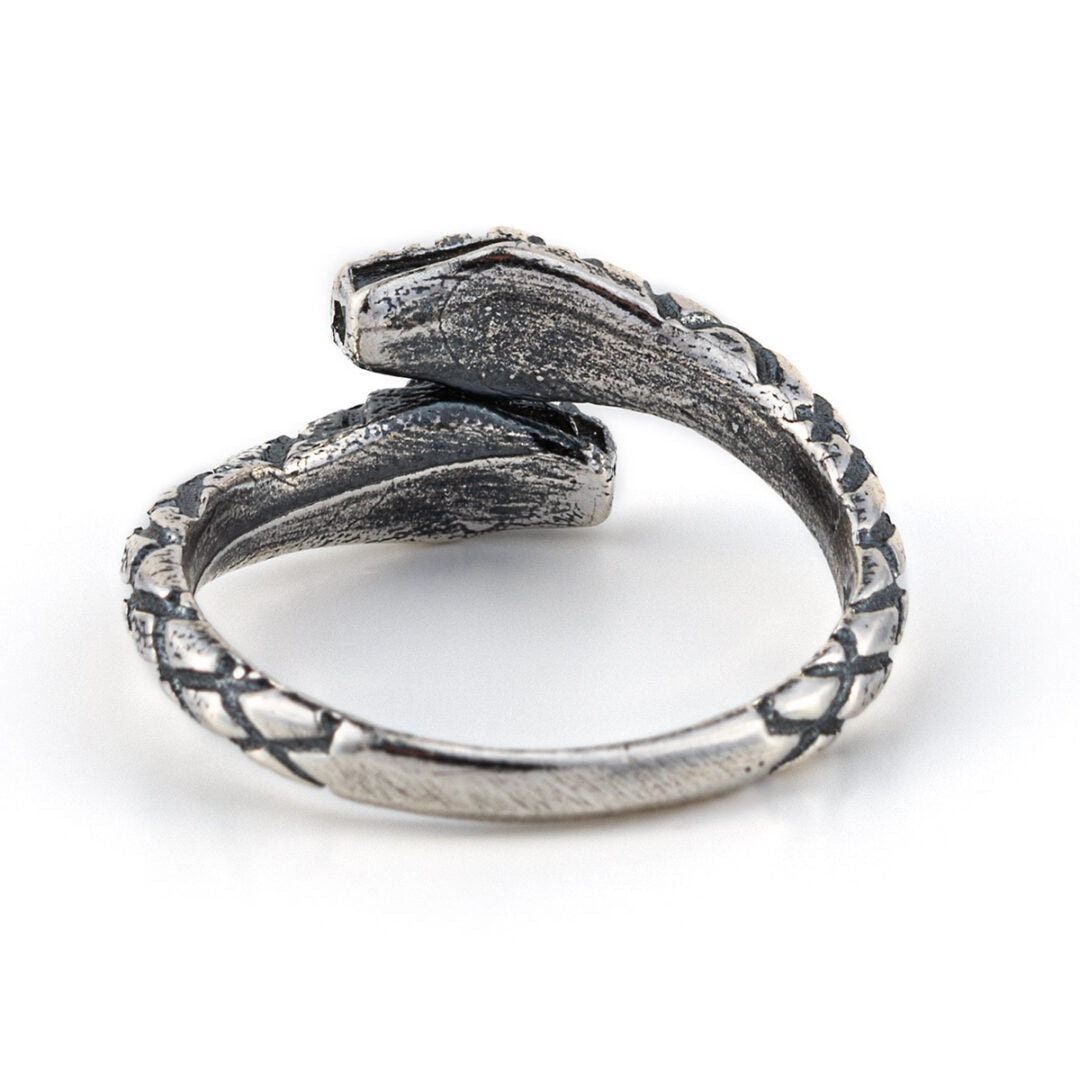 Sterling Silver Snake Ring