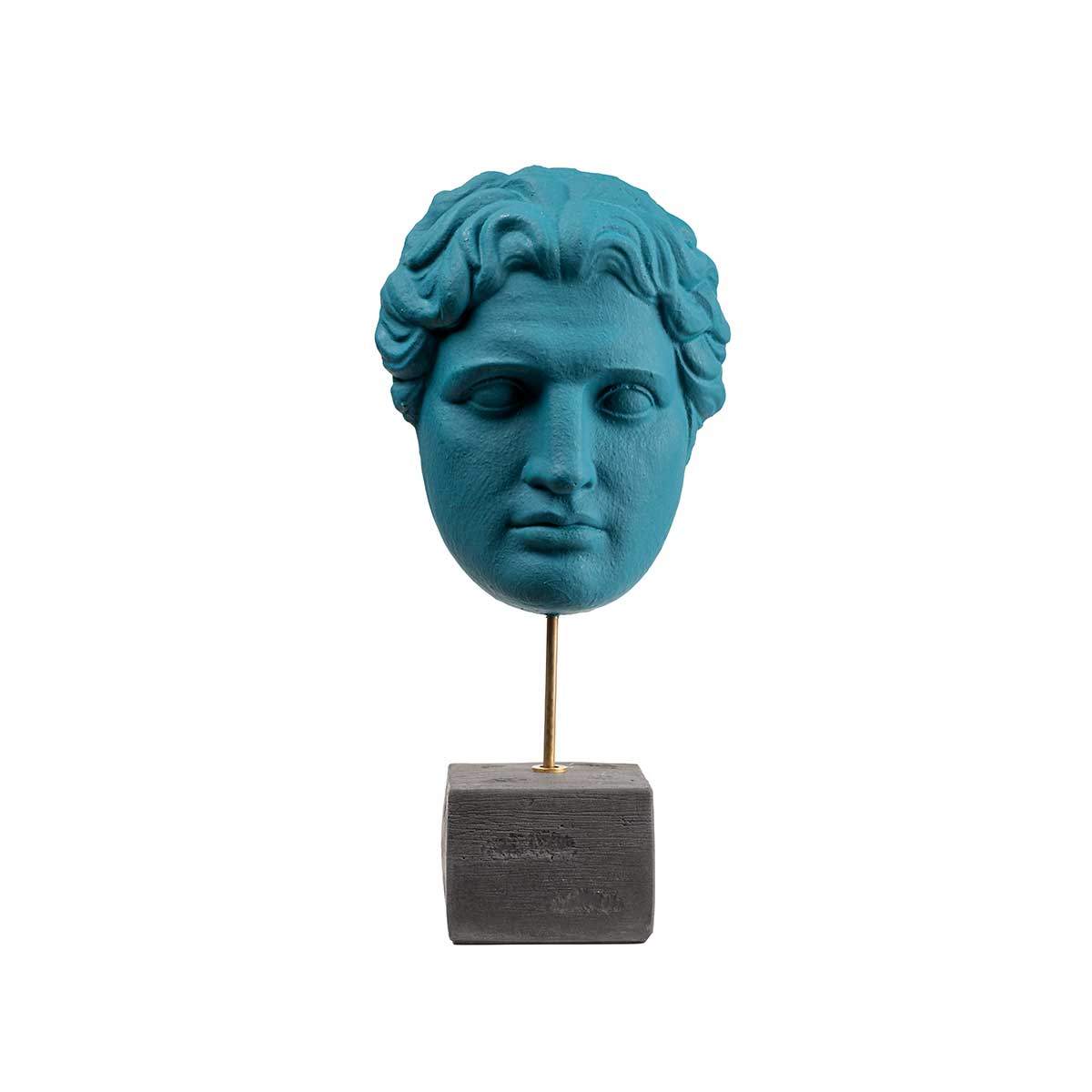 Greek Mask of Alexander the Great – Historical Art Décor — Petrol