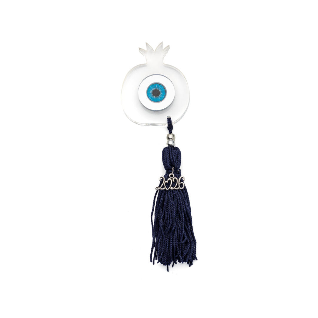 Acrylic Evil Eye Pomegranate Lucky Charm