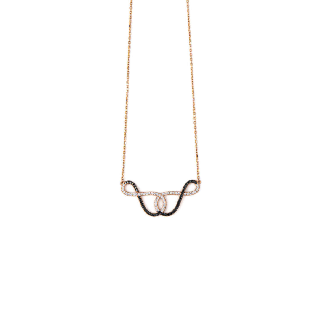 Infinity Necklace - 14K Yellow Gold