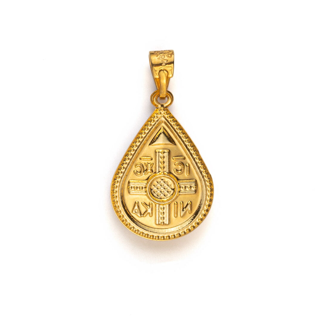 Konstantinato Pendant with Eye – 9K Gold