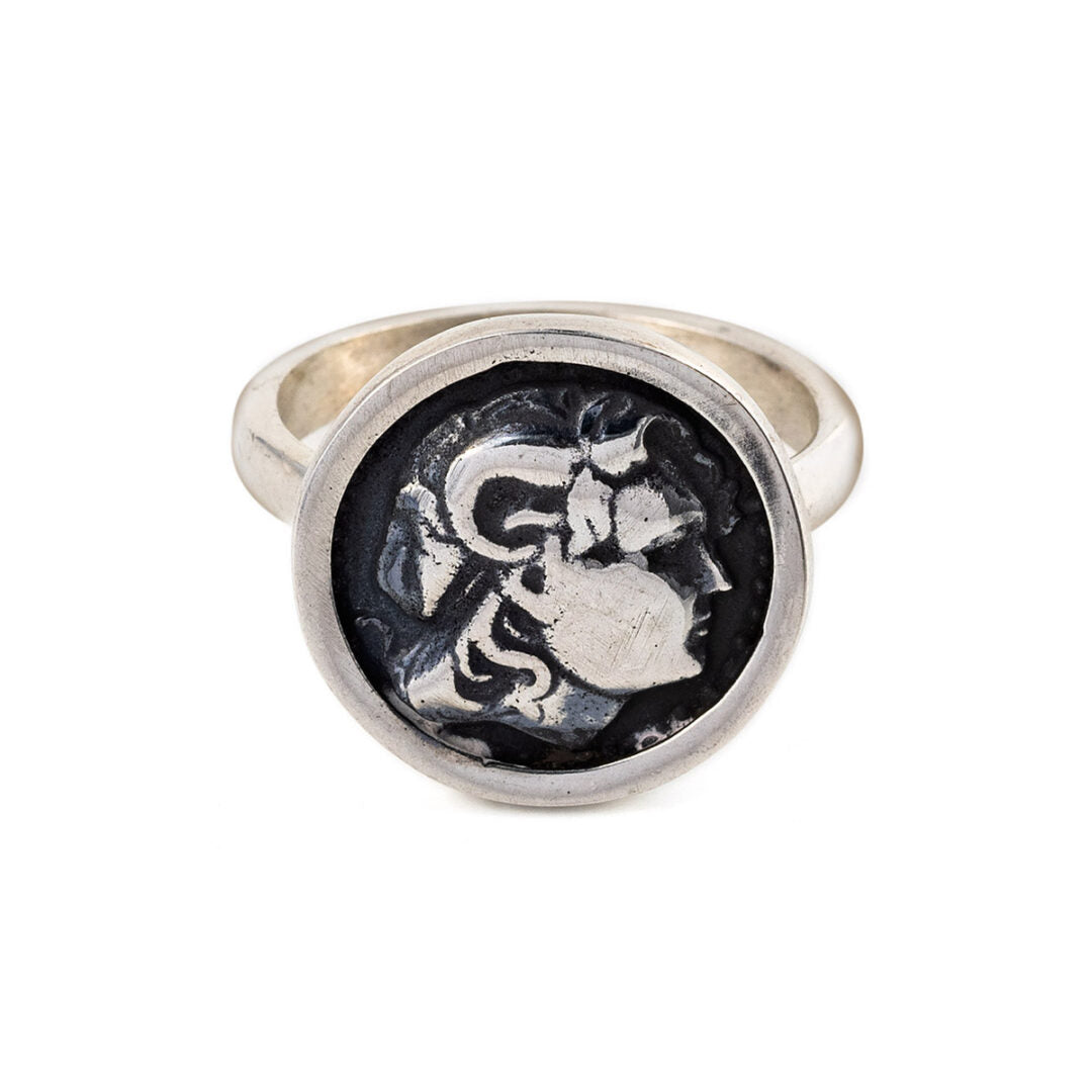 Alexander The Great Ring - 925 Sterling Silver
