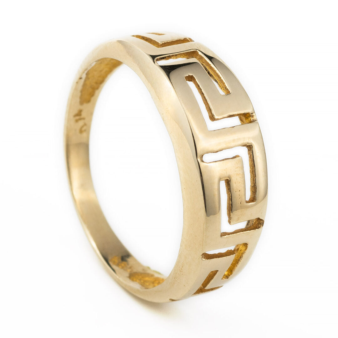 Meandros Ring 14K Gold