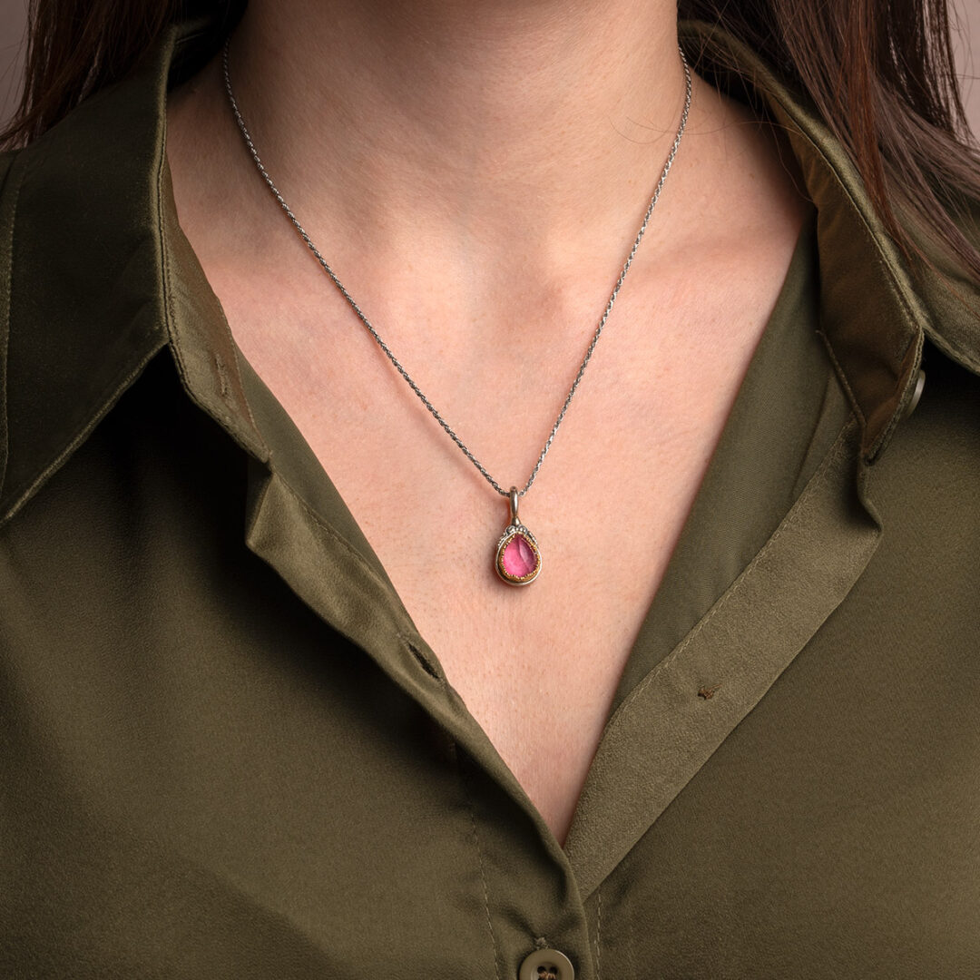 Gerochristo – Iris Pendant in 925 Sterling Silver