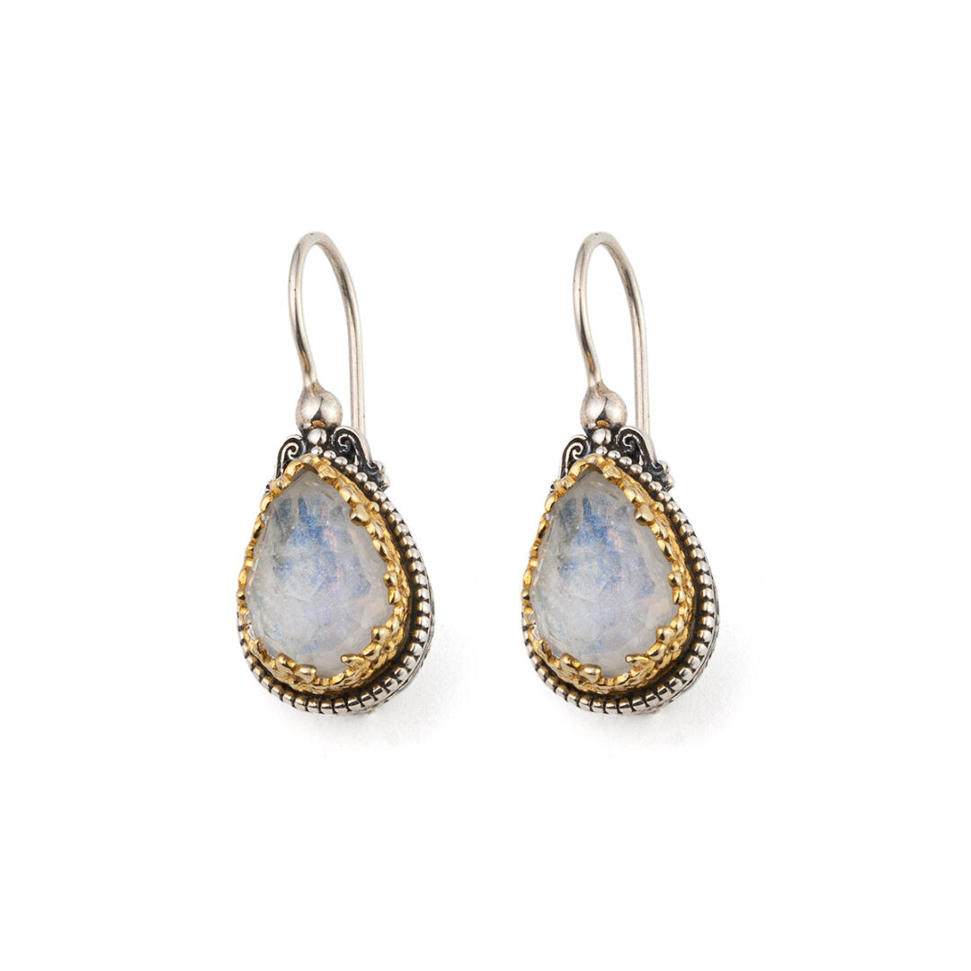 Gerochristo - Dione Teardrop Earrings with Moonstone