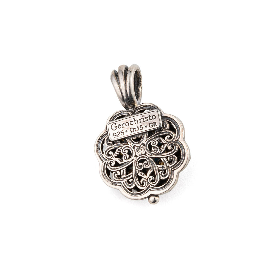 Gerochristo – Penelope Pendant with Turquoise Copper
