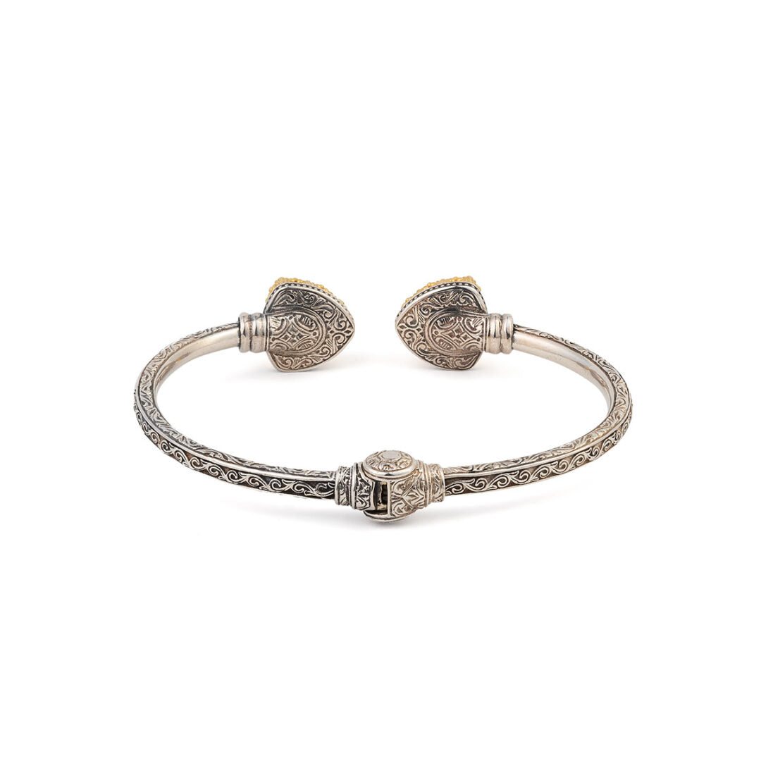 Gerochristo - Iris Bracelet in Sterling Silver with Lapis Lazuli