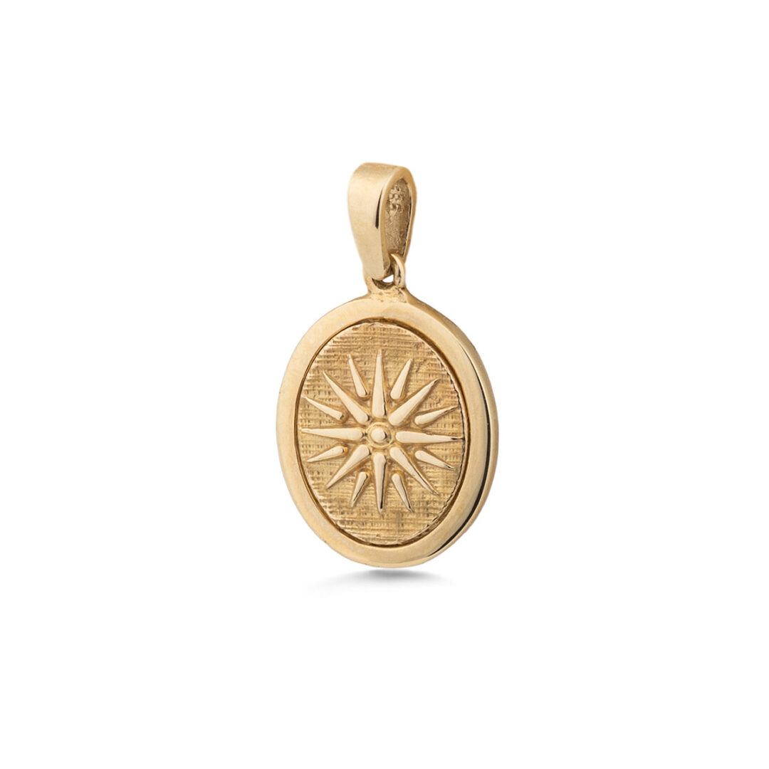Vergina Pendant - 14K Gold