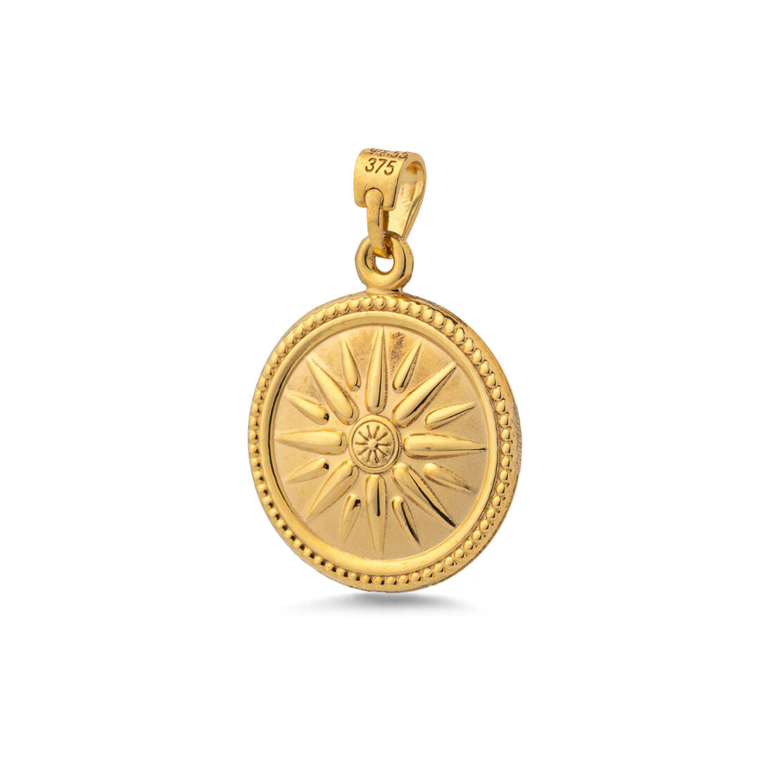 Alexander the Great Pendant in 9K Gold