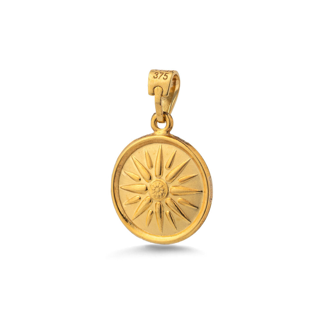 Alexander the Great Gold Pendant