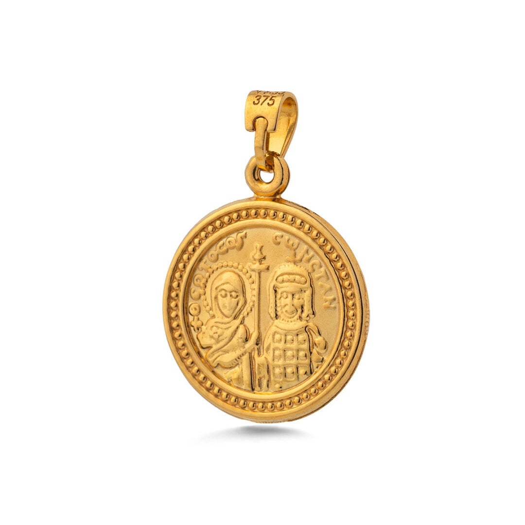 Konstantinato Pendant in 9K Gold