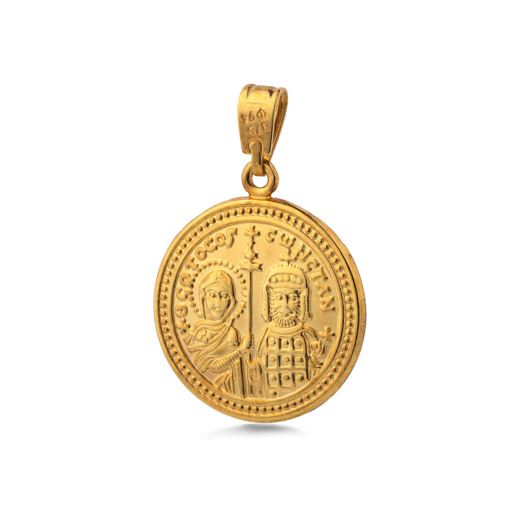 Constantinato Pendant - 9K Gold