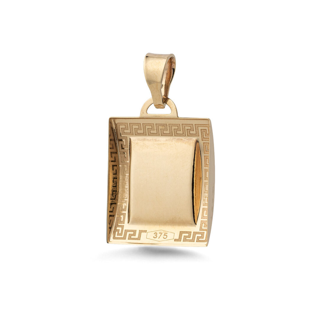 Virgin Mary and Jesus Pendant in 9K Gold
